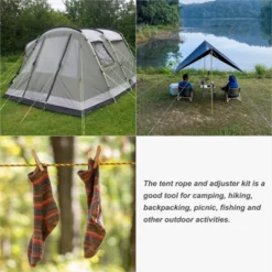 Unique Bargains Tent Ropes Nylon Reflective Guyline Cord With Aluminum Cord Adjusters For Camping Hiking -Coleman Camp Shop GUEST ca8c88d0 9950 4d0c a886 8425d7cf5455