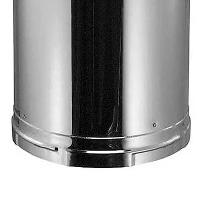 DuraVent DuraPlus 24 X 6 Inch Galvanized Steel Triple Wall Wood Burning Stove Pipe Connector For Chimney To Vent Smoke/Exhaust, Silver 4 DuraVent DuraPlus 24 X 6 Inch Galvanized Steel Triple Wall Wood Burning Stove Pipe Connector For Chimney To Vent Smoke/Exhaust, Silver - Image 2