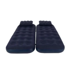 Pool Central 6.25' Navy Blue 3 In 1 Inflatable Flocked Air Mattress With Pillows -Coleman Camp Shop GUEST cbf82b0c ac56 4769 a5eb 0cdc85a06a0b