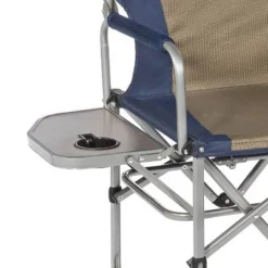 Kamp-Rite Portable Compact-Fold Director's Chair With Side Table & Cup Holder For Camping, Tailgating, And Sports, 225 LB Capacity -Coleman Camp Shop GUEST cc18de01 dd0f 4084 8a29 79d01677b9f2