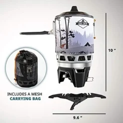 Hike Crew Portable All-In-One Outdoor Cooking System With Stove & Pot -Coleman Camp Shop GUEST ccb09b9c 8bde 405f 80b0 1d63e1ec1b3d