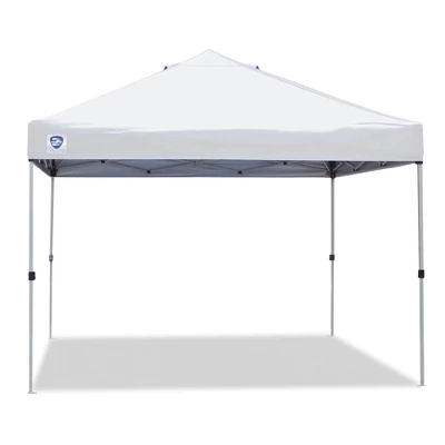 Z-Shade 10' X 10' Peak Canopy Straight Leg Instant Shelter With Screen & Weights 3 Z-Shade 10' X 10' Peak Canopy Straight Leg Instant Shelter With Screen & Weights