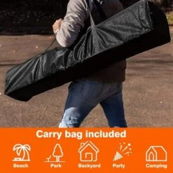 SUGIFT 10 Ft. X 10 Ft. White Instant Canopy Pop Up Tent With Carry Bag -Coleman Camp Shop GUEST cf234874 2730 4b74 94b1 317a8bf21934