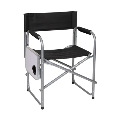 Stansport Folding Director's Chair With Side Table 4 Stansport Folding Director's Chair With Side Table - Image 2