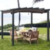 Tangkula Outdoor Retractable Pergola 10 X 10ft Patio Pergola Gazebo Sun Shade Shelter Canopy W/Heavy Duty Steel Frame For Beach 2 Tangkula Outdoor Retractable Pergola 10 X 10ft Patio Pergola Gazebo Sun Shade Shelter Canopy W/Heavy Duty Steel Frame For Beach -Coleman Camp Shop GUEST d37ee6f0 608f 407a 85c8 6bbbca89072b