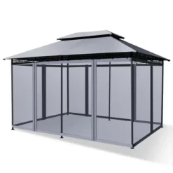 Costway 2-Tier 10'x13' Steel Gazebo Canopy Tent Shelter Patio Garden Outdoor Netting 25 Costway 2-Tier 10'x13' Steel Gazebo Canopy Tent Shelter Patio Garden Outdoor Netting -Coleman Camp Shop GUEST d4bba184 8e73 4745 929b 6762b6ec806f
