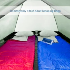 Leisure Sports Lightweight, Water-Resistant 2-Person Dome Tent With Removable Rain Fly And Carry Bag - Green -Coleman Camp Shop GUEST d4e6bb6f 6ba9 4ef1 b85e ea8d843cd277