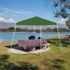 Z-Shade 10 X 10 Foot Angled Leg Instant Shade Outdoor Canopy Tent Portable Gazebo Shelter For Camping Or Backyard Grilling, Green -Coleman Camp Shop GUEST dbbc2813 a925 43b6 934e 14ae9b4b2ef2