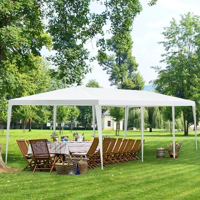 Costway 10' X 30' Outdoor Wedding Party Event Tent Gazebo Canopy 3 Costway 10' X 30' Outdoor Wedding Party Event Tent Gazebo Canopy