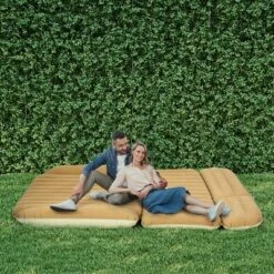 Costway Inflatable SUV Air Backseat Mattress Flocking Travel Pad W/Pump Camping Travel -Coleman Camp Shop GUEST e13ea93a 0652 4b42 99d1 fa09f916876f