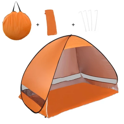 Unique Bargains Automatic Portable 2-3 Person Sun Shade Beach Shelter Tent 4 Unique Bargains Automatic Portable 2-3 Person Sun Shade Beach Shelter Tent - Image 2