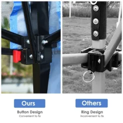 Tangkula 7x7 FT Pop-up Canopy Portable Outdoor Offset Tent W/Carry Bag Blue/White/Grey -Coleman Camp Shop GUEST e86fc56c d658 4b47 8e72 8ce34ec8bfd6