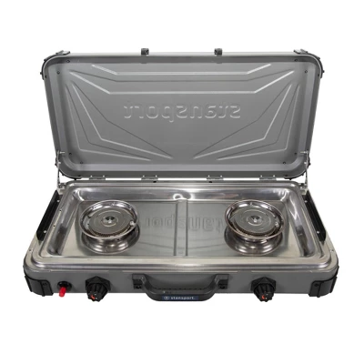 Stansport Boulder Series 2-Burner Propane Stove 9 Stansport Boulder Series 2-Burner Propane Stove - Image 7