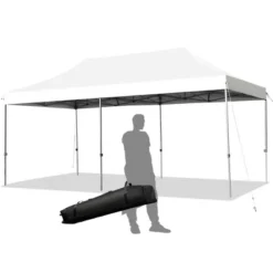 Costway 10'x20' Pop Up Canopy Tent Folding Heavy Duty Sun Shelter Adjustable W/Bag -Coleman Camp Shop GUEST ec5ca6e4 7d89 478c b1b0 f81d775ea27e