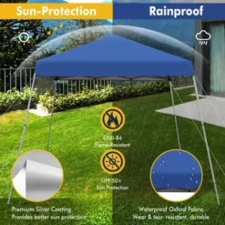 Costway 10x10ft Patio Outdoor Instant Pop-up Canopy Slanted Leg UPF50+ Sun Shelter 18 Costway 10x10ft Patio Outdoor Instant Pop-up Canopy Slanted Leg UPF50+ Sun Shelter -Coleman Camp Shop GUEST eeb0bb04 3567 4389 b026 c0e79253b84f