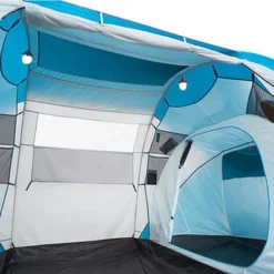 Decathlon Quechua Waterproof Family Camping Tent 4 Person 2 Rooms, Teal Green -Coleman Camp Shop GUEST ef86f3c8 07ca 43d6 acb7 e1e295904333