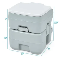 Costway 5.3 Gallon 20L Portable Travel Toilet RV Camping Indoor Outdoor Potty Commode -Coleman Camp Shop GUEST f1607be8 2efc 4590 afc5 c977e40fa142