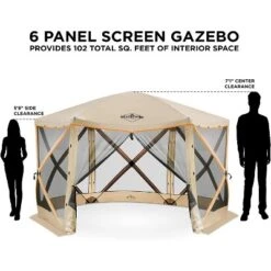 Hike Crew Outdoor Screened Instant Pop Up Gazebo Tent For Camping -Coleman Camp Shop GUEST f23d5902 754c 4f7e 8df5 15a9256183fe