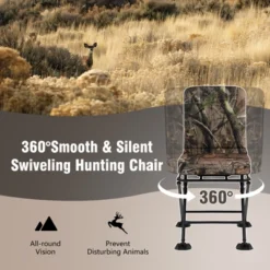 Costway Folding Silent Swivel Blind 360°Swivel Hunting Chair W/All-terrain Foot Pads -Coleman Camp Shop GUEST f295ba16 1881 4cc7 bf4e 5bf7daaf1fd5