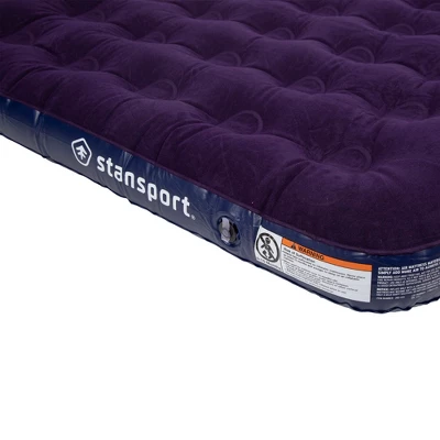 Stansport Deluxe Inflatable Air Bed Mattress Full Size 4 Stansport Deluxe Inflatable Air Bed Mattress Full Size - Image 2