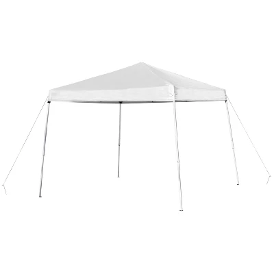 Flash Furniture 8'x8' Outdoor Pop Up Event Slanted Leg Canopy Tent With Carry Bag 11 Flash Furniture 8'x8' Outdoor Pop Up Event Slanted Leg Canopy Tent With Carry Bag - Image 9