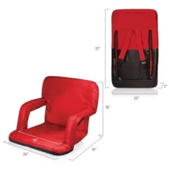 Picnic Time Ventura Stadium Seats - Red -Coleman Camp Shop GUEST f8dc0603 e08e 4bb7 b192 47fc0590cfba