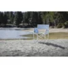 Picnic Time Outdoor Directors Chair - Mod Denim Stripes -Coleman Camp Shop GUEST fa0aadb2 bc7a 4058 af88 9fbf1ca72698