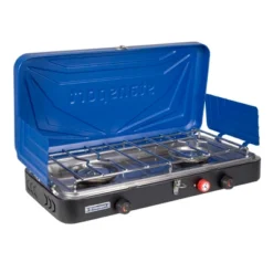 Stansport Double Burner Propane Stove Blue -Coleman Camp Shop GUEST fa539c80 29b2 4f09 9cf6 9a38f31222c7