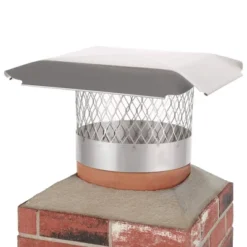 Draft King SS811U Single 304 Stainless Steel Round Slip In Flue Chimney Cover Hood For 9.5 To 10.5 Inch Diameter Masonry Chimneys -Coleman Camp Shop GUEST fb5d18d2 58b0 4a1d b4b7 f890a591e266