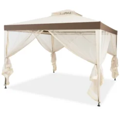 10’x 10’ 2-tier Canopy Gazebo Tent Outdoor Netting Picnic Party Sun Shade 22 10’x 10’ 2-tier Canopy Gazebo Tent Outdoor Netting Picnic Party Sun Shade -Coleman Camp Shop GUEST fbaa4f48 54b2 4589 9f60 734365cc3e42