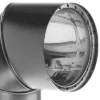 DuraVent DVL 6DVL-E90 6'' Galvanized Steel/Stainless Steel Double Wall Stove Pipe, 90 Degree Elbow Connector For Vent And Exhaust, Black -Coleman Camp Shop GUEST fd96c8e0 945d 4570 a472 6a514338d9d4